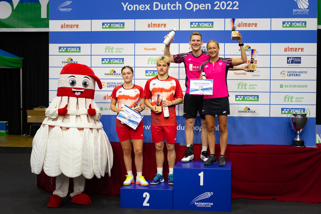 Piek and Tabeling wins second mixed title at Yonex Dutch Open